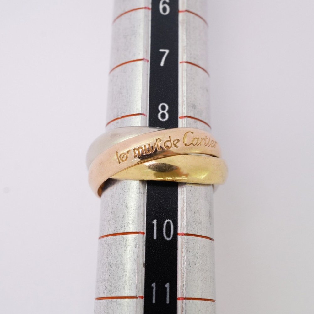 CARTIER 18k Gold Trinity Ring #49 - Picture 7 of 9